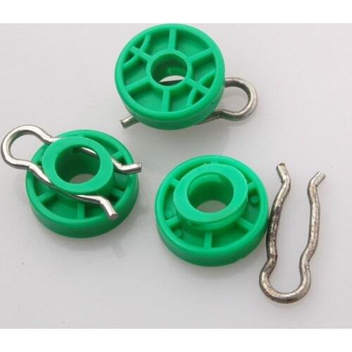 5pcs Car Door Power Window Regulator Roller Clip Clips Fastener Retainer For Volvo