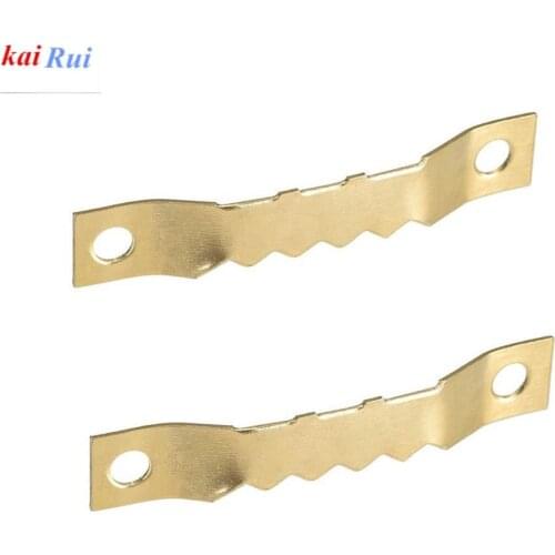 750Pcs/Lot Gold Double Sided Sawtooth Hangers Hanger For Picture Photo Frame Hanging