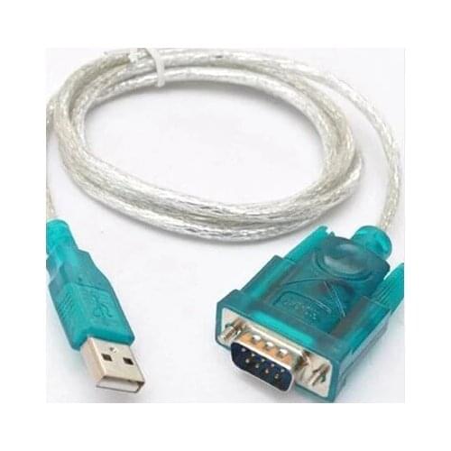 Free Shipping HL-340 New USB to RS232 COM Port Serial PDA 9 pin DB9 Cable Adapter support Windows7-64