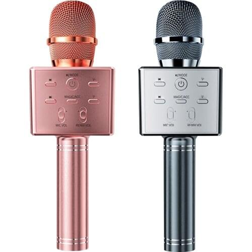 Wireless Bluetooth Kara OK Microphone Wireless Microphone Professiona Speaker Handheld Microfone Player Recording Studio