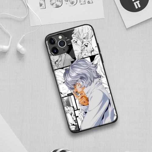 Near Death Note anime Soft Silicon Glass Phone Case for IPhone SE 6s 7 8 Plus X Xr Xs 11 12 Mini Pro Max Samsung