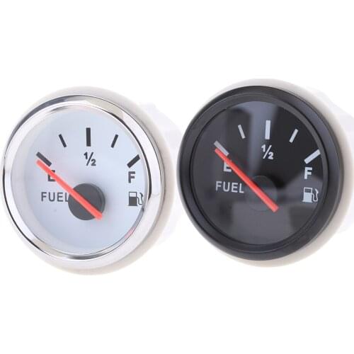 2x 2' Boat Marine Electrical Pointer Fuel Gas Level Gauge Meter LED-Display