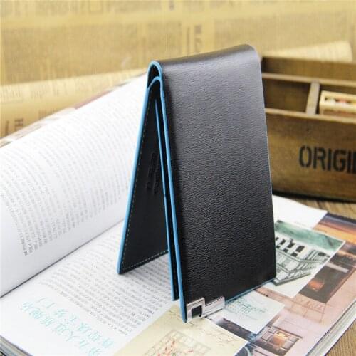 Fashion Men Wallets Famous Brand Leather Wallet Bifold Design Wallets with Coin Pocket Purse Card Holder for men carteira
