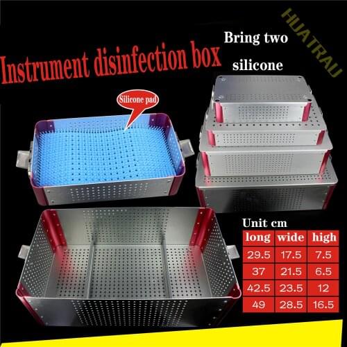 Medical microsurgical instrument disinfection box high temperature and high pressure sterilization surgical ophthalmic instrumen