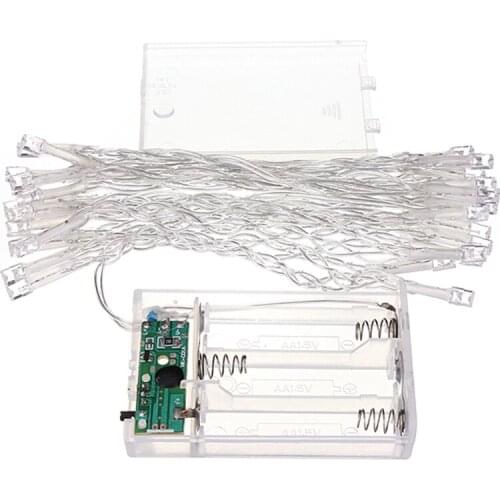 AA Battery Mini 10 LEDs Cool/Warm White Christmas String Fairy Lights new year party wedding home decoration fairy lights