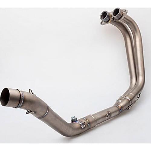 MT03 Motorcycle Exhaust Muffler Middle and Front Link Pipe System For Yamaha MT03 MT 03 2016 2017 2018 R25 R3 YZF 2014 to 2018