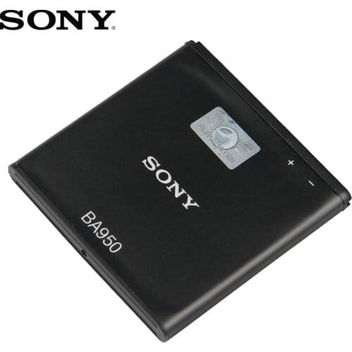 Original Replacement Sony Battery BA950 For SONY Xperia M36h C5502 C5503 AB-0300 ZR SO-04E Genuine Phone Battery 2300mAh