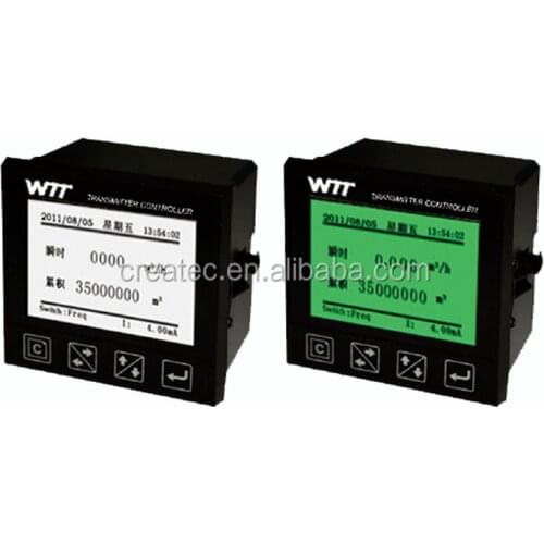 Flow transmitting controller flow meter