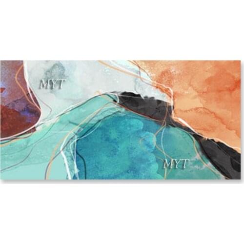 Handmade Colorful Abstract Canvas Picture Oil Painting Unframed Interior Wall Decor Canvas Art Wall Hangings Art For Modern Home