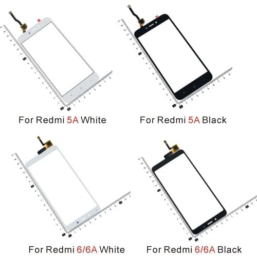 Touch screen For Xiaomi Redmi 5A 6 6A 6 Pro 7 7A Touch Screen Digitizer Sensor Glass Panel Replacement