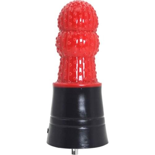 Silicone Pointed Anal Plug Dildo for Women and Men Sex Machine Attachments Vac-U-lock Automatic Vibrator Sex Toys