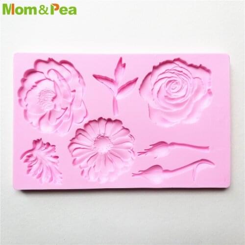 MPA2288 Flower Blossom Shaped Silicone Mold Gum Paste Chocolate Ornamental Fondant Mould Cake Decoration Tools