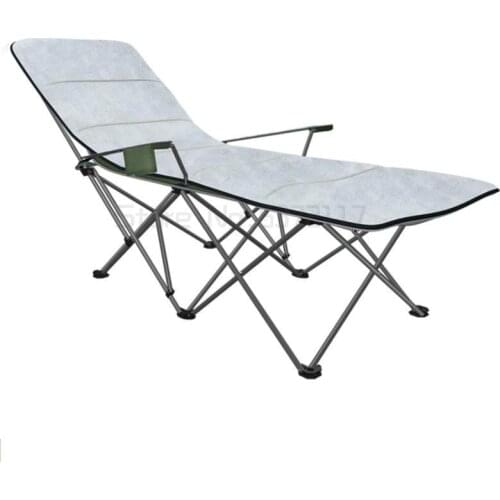 Folding bed lunch lounge chair office single bed portable portable portable portable marching bed escort bed chair