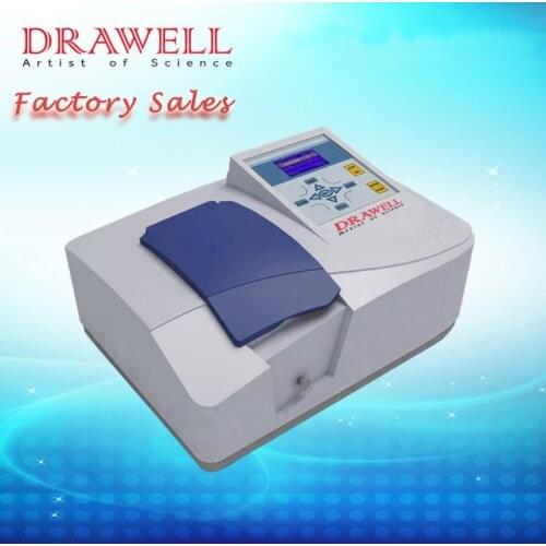Single Beam UV VIS Spectrophotometer Spectrometer with Software Prices