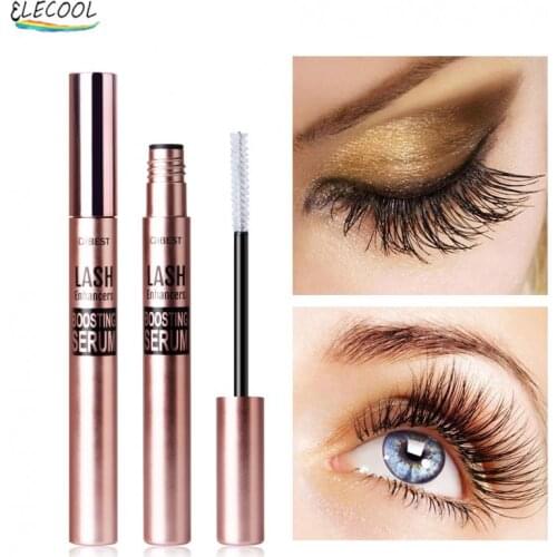 ELECOOL Lengthening Eyebrow Growth Eyelash Growth Enhancer Natural Thicker Eye Serum Mascara Nourish Essene Makeup Cosmetics