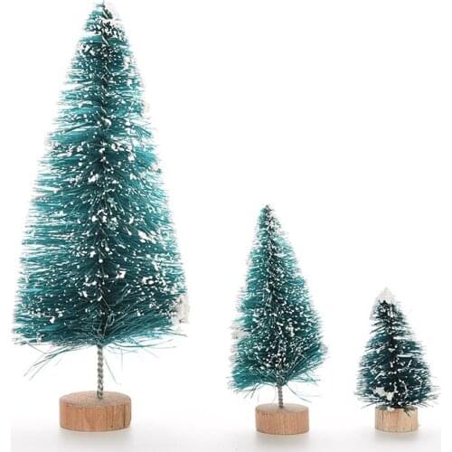 2 pcs Artificial Christmas Tree Festival Party Ornaments Xmas Decoration Gift