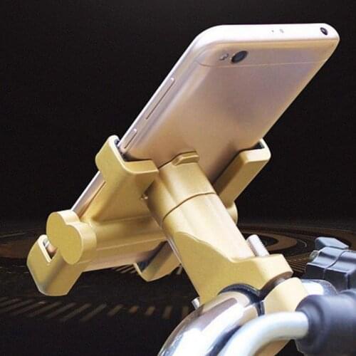 Aluminum Alloy Bike Phone Holder Bicycle Mobile Cellphone Holder Motorcycle Suporte Celular For iPhone Samsung Xiaomi