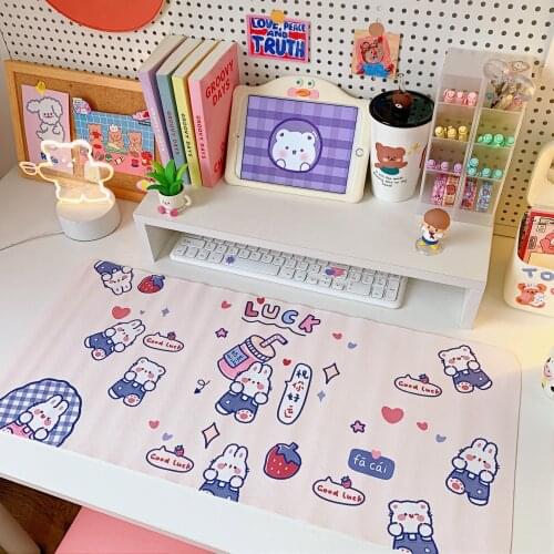 Oversized Waterproof Mouse Pad Student Writing Pad Cute Cartoon Office Computer Desk Mat t Kawaii Gaming Accessories