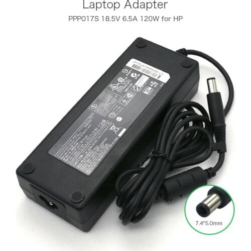 19.5V 6.5A 120W 7.4*5.0mm PPP017S Tablet AC Charger for HP ENVY 15-1000 ENVY 15-3000 ENVY 15-3200 PPP017H PA-1121-02HD Laptop