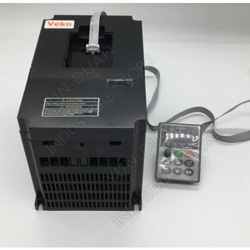 4KW 380V 9A 3Phase input Vector VFD 3phase output PID Universal Frequency Converter CE For CNC Router Spindle Air Blower New