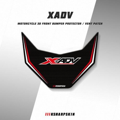 3D Motorcycle Headlight sticker Front fender decal Exhaust pipe decals Body steel plate side stickers For HONDA X-ADV xadv 750