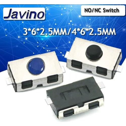 4*6*2.5mm Two feet normally open Light touch switch Touch switch 3x6x2.5mm Micro switch The patch button Normally closed switch