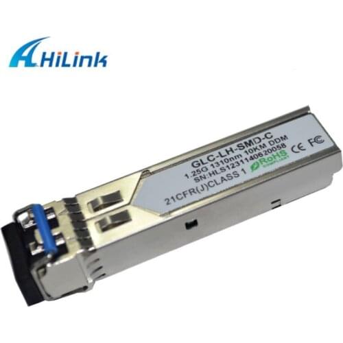 Free shipping! GLC-LH-MSD-C 1000BASE SFP LX 1.25G SFP 1310nm 10km DDM Compatible Major brand