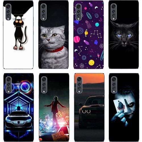 For LG Velvet Case Patterned Cover Soft Silicon Phone Case for LG Velvet 5G Phone Cases for LG Velvet 6.8'' Fundas Bumper