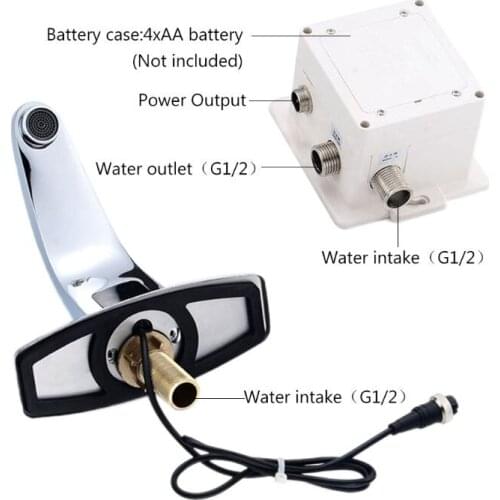 1 Set Infrared Sensor Faucet Automatic Sink Sensor Faucets Inductive Water Tap