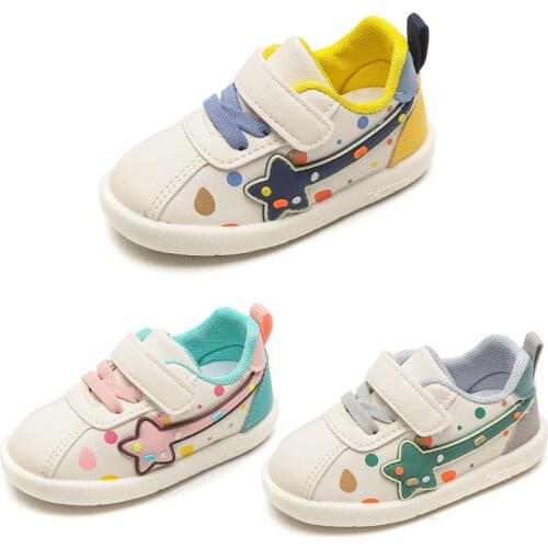 Baby Shoes Toddler Girls Boys Sports Shoes For Children Girls Baby Leather Flats Kids Sneakers Fashion Casual Infant Soft Shoes