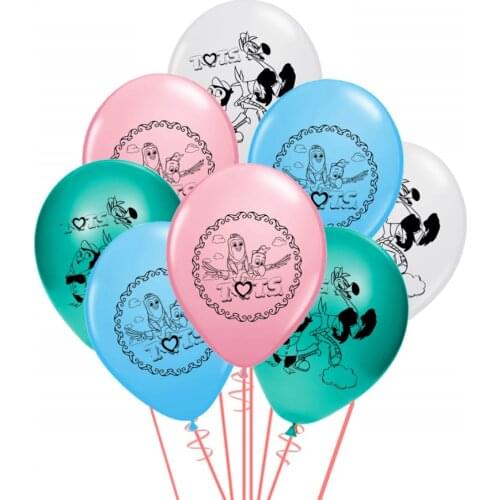 12pcs 12inch Mining balloons Game TOTS T.O.T.S. theme latex balloon baby shower Happy Birthday Party Decoration kids