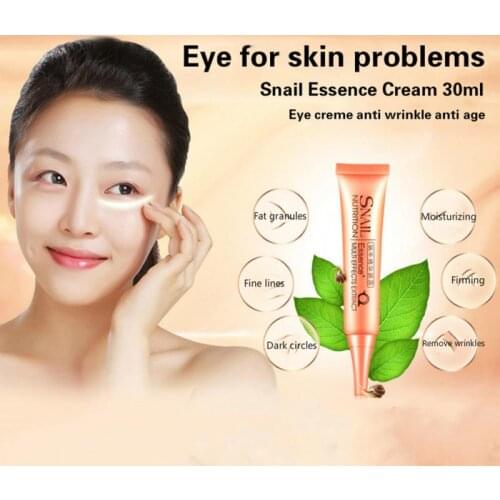 Multifunctional Snail Essence Eye Cream Cosmetics Skin Firming Moisturizing Extract Liquid Firming Anti-Aging Eyes Care product