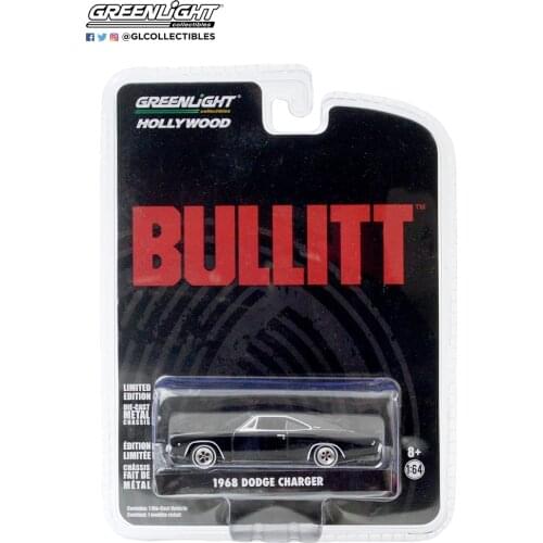 NEW GreenLight 1:64 1968 Dodge Charger RT BULLITT Collect die casting alloy trolley model