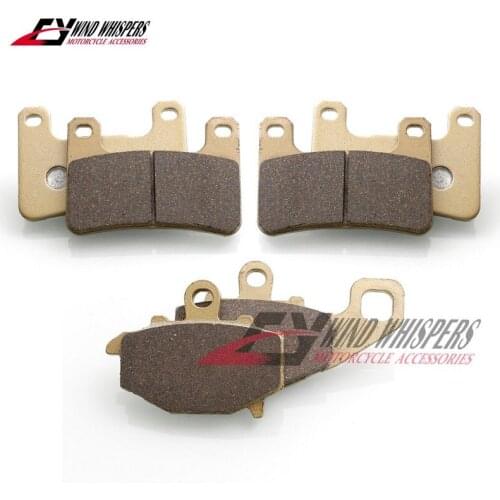 Motorcycle Front Rear Brake Pads For Kawasaki ZX10R ZX1000 ZX-10R 2008-2010 Ninja1000 Z1000SX 2011-2018 Z1000 ZR1000 2010-2018