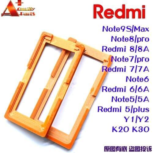 PF Alignment Lamination Laminating Glass OCA LCD Glue Mould Mold For Redmi Note 9S 8 7 6 5 5A 4 Pro max 7 7A 6 6A Y1 Y2 S1 S2
