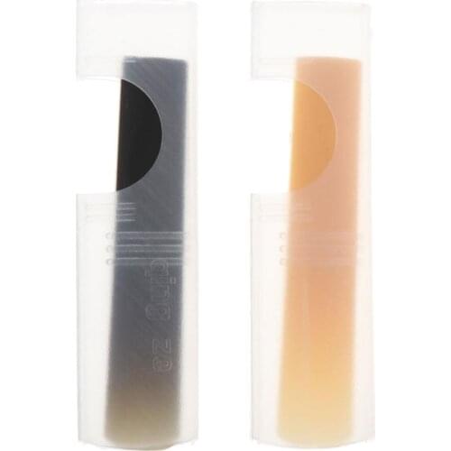 Resin Bb Clarinet Reeds, Traditional Instrument Clarinet Parts, Box of 2 with Individual Plastic Case