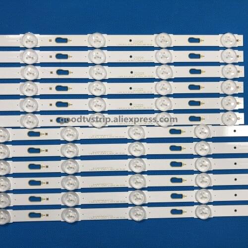 LED Backlight strip For CY-GJ055HGLV7H CY-GJ055HGEV4H CY-GJ055HGLV1H CY-WJ055HGLVAH CY-WJ055HGLV7H CY-GJ055HGEV1H CY-GJ055HGLVAH