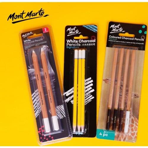 High Quality Sketch Highlight Pen White Sketching Drawing Pencils Set Art Drawing Carbon Charcoal Painting Pencil Pen