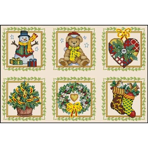 Top Quality Lovely Counted Cross Stitch Kit Ornament Beaded Elegance Ornaments Christmas dim 08704 8704