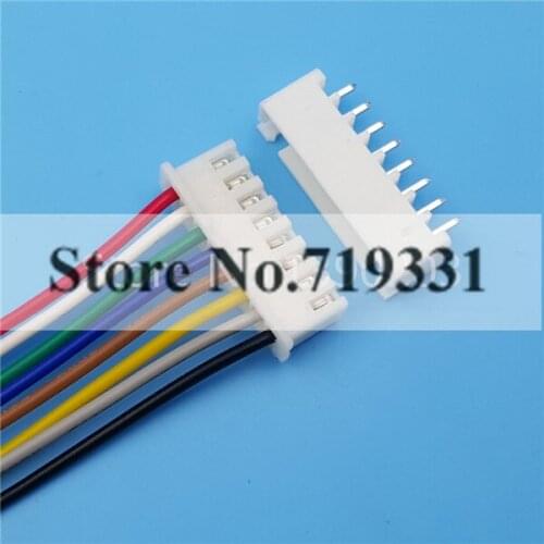 XH2.54 8-Pin 8Wires Single-Head Wire To Board Connector With Socket