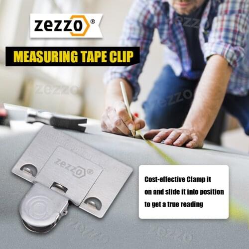 1/2PC Metal Measuring Tape Clip Holder Precise and clear Measuring Tool Woodworking Accessories Wood Measure Locate Tools