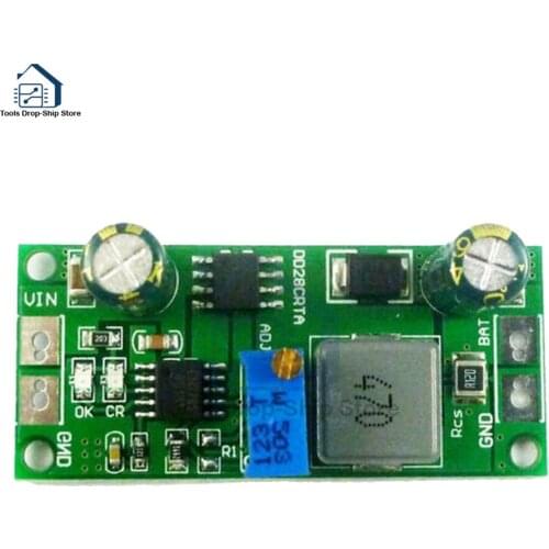 1PCS 1A 3.7-18.5V lithium battery charger module With Protection Dual Functions+DC-DC pressure reducing protector LED indicator