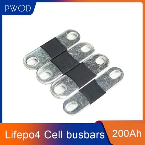 105AH Battery Brass nickel-plated BusBar Connector For 12V 24v 48V lifepo4 Prismatic battery 90ah 200AH for cell pack