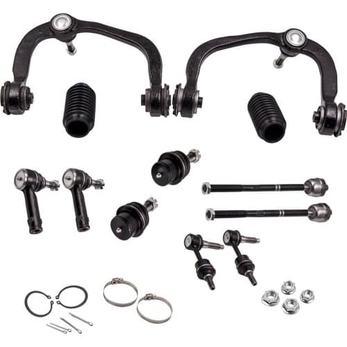 12pc Control Arm Ball Joint Sway Bar Tie Rod Kit for Ford F-150 Trucks - 2WD
