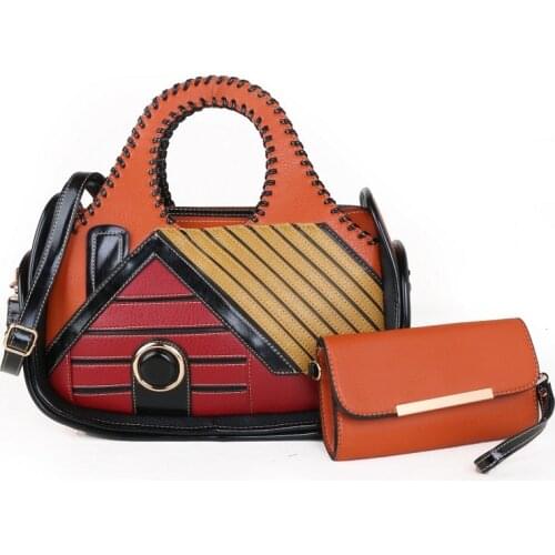 2021 Female PU Leather Famous Brand Designer Ladys Shoulder Crossbody Bags Womens Handbags House pattern Handbag