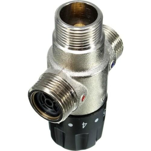 3/4 Inch DN20 Solar Heater Thermostatic Mixing Valve Pipe Valve Building Materials Standard