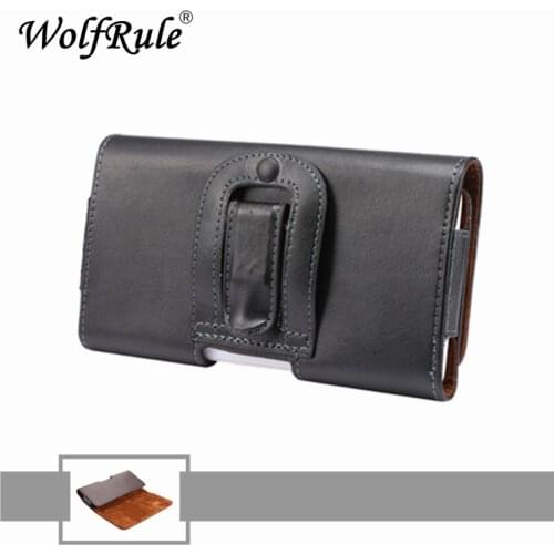Fit For 5.2-5.7 inch Phone Model For Xiaomi Redmi Note 4 Belt Clip Holster Genuine Leather Bag Case For Xiaomi Redmi Note 4
