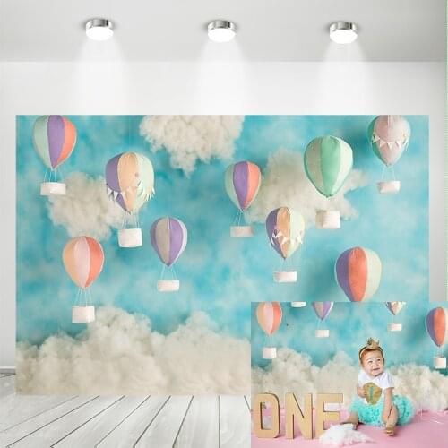 Mehofond Background Birthday Backdrop Baby Shower Pink Balloon Flower Photo Background Birthday Party Photocall Backdrop Prop