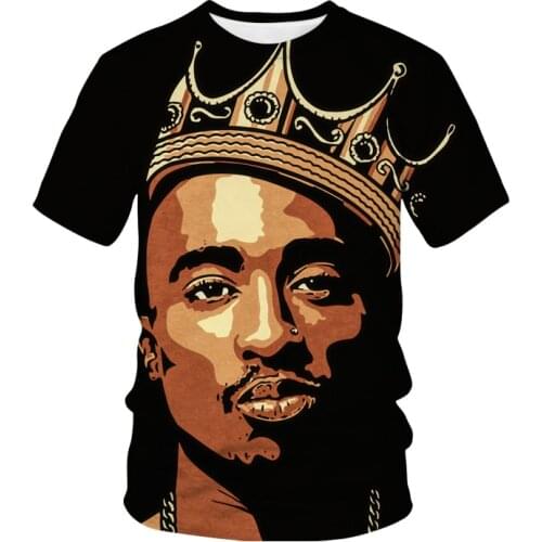 New Arrival T-shirt 2PAC 3D Print Streetwear Rapper Hip Hop T Shirt Men Women Sport Casual Tees Tops Tupac Male Tshirt Clothing