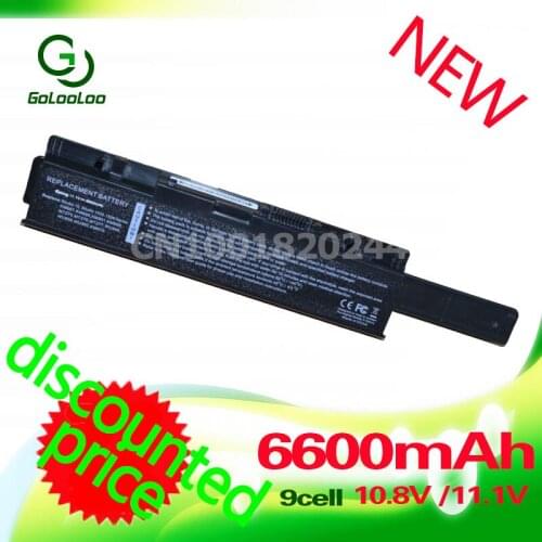 Golooloo 9 cell Laptop Battery for Dell Studio 1535 1536 1537 1555 1558 1557 for dell KM958 KM965 MT264 WU946 312-0701 312-0702